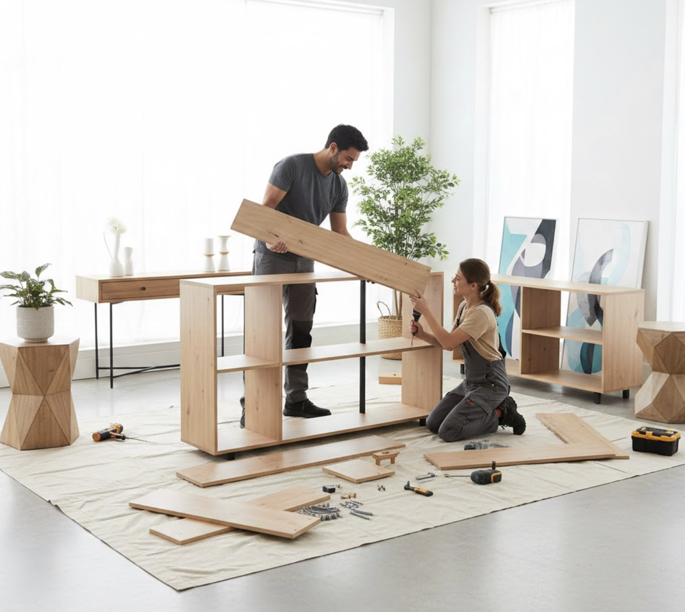 One Off Decorative Flat Pack Assembly