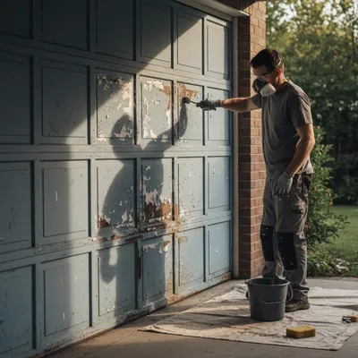 How to Prepare Your Garage Door for Painting