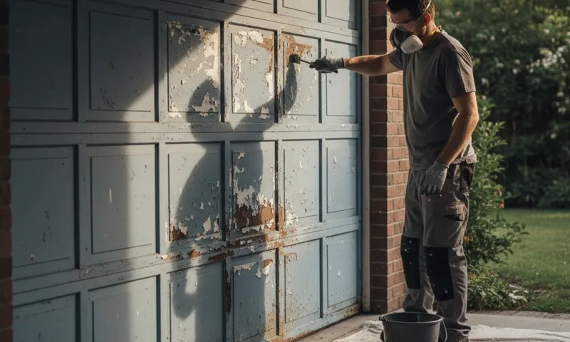 How to Prepare Your Garage Door for Painting