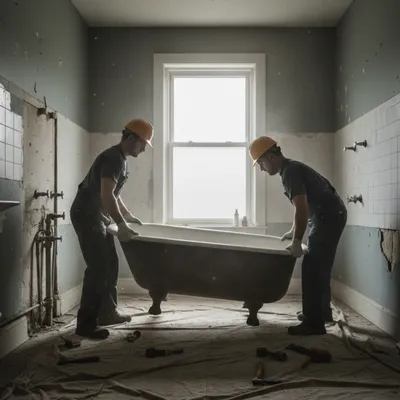 How to Replace a Freestanding Bath