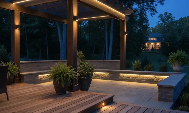 Deck, Patio, and Pergola Lighting