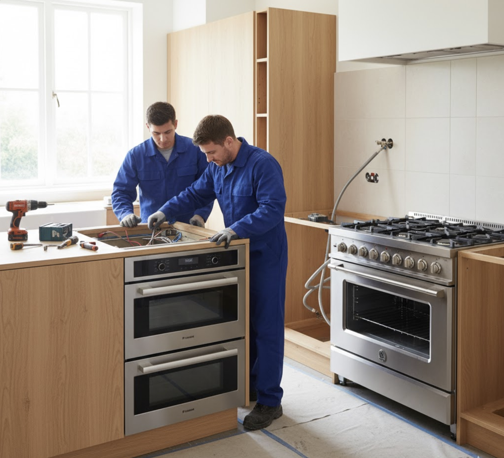 Cooker Oven And Hob Installation