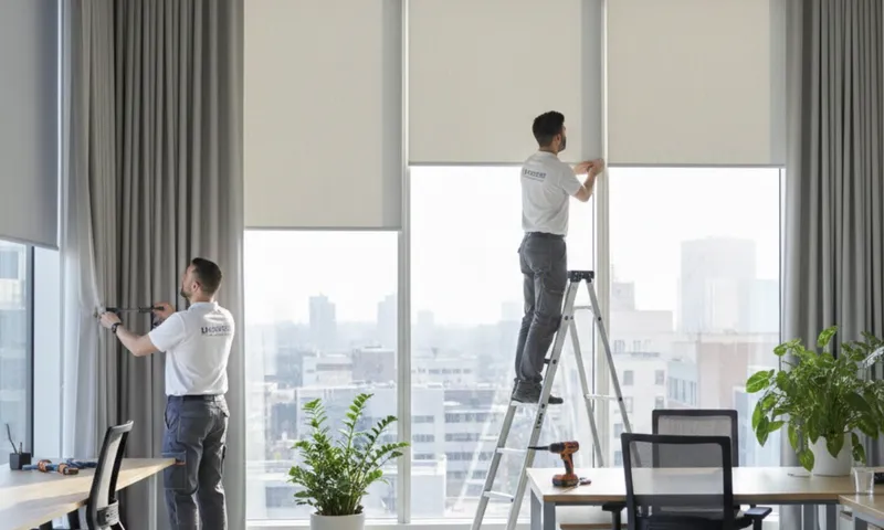 Commercial Curtain & Blind Fitting