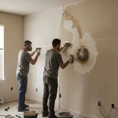 How to Fix Cracks, Peeling Paint and Damp Stains Before Painting