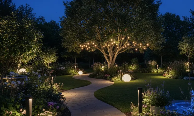 Smart and Solar Garden Lighting