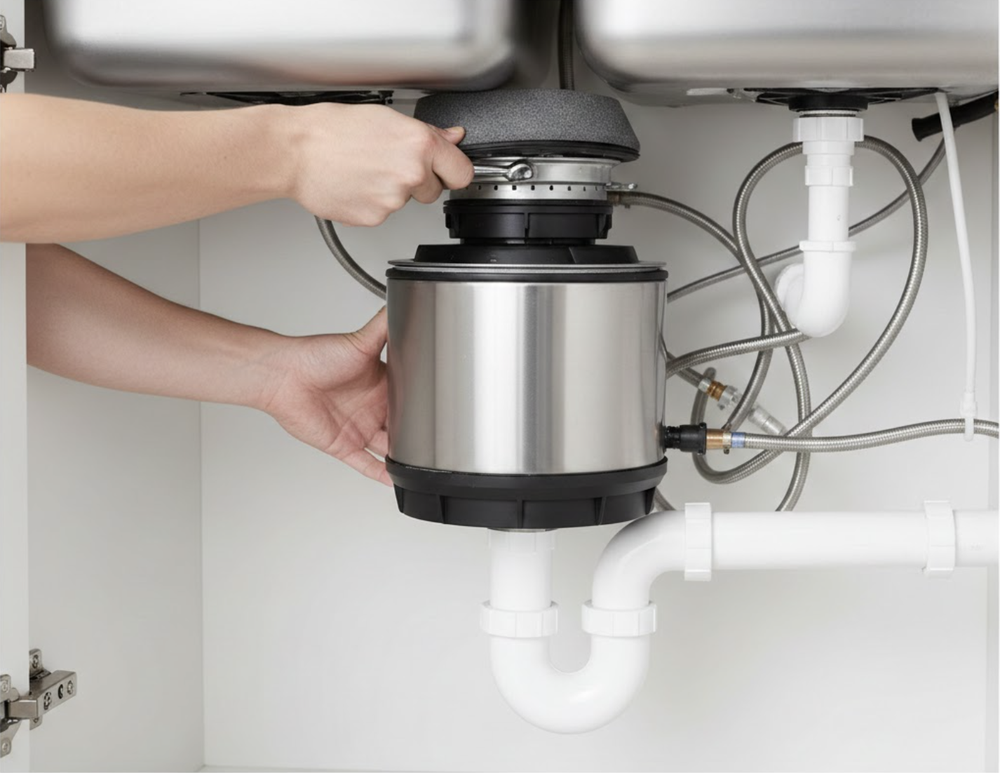 How To Install A Kitchen Waste Disposal Unit