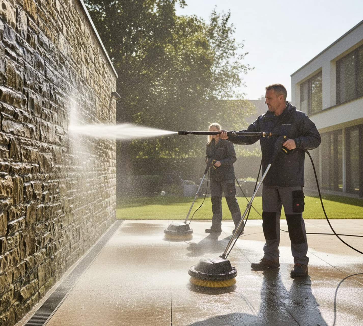 View of Pressure Washing Services | JUSTHIRE