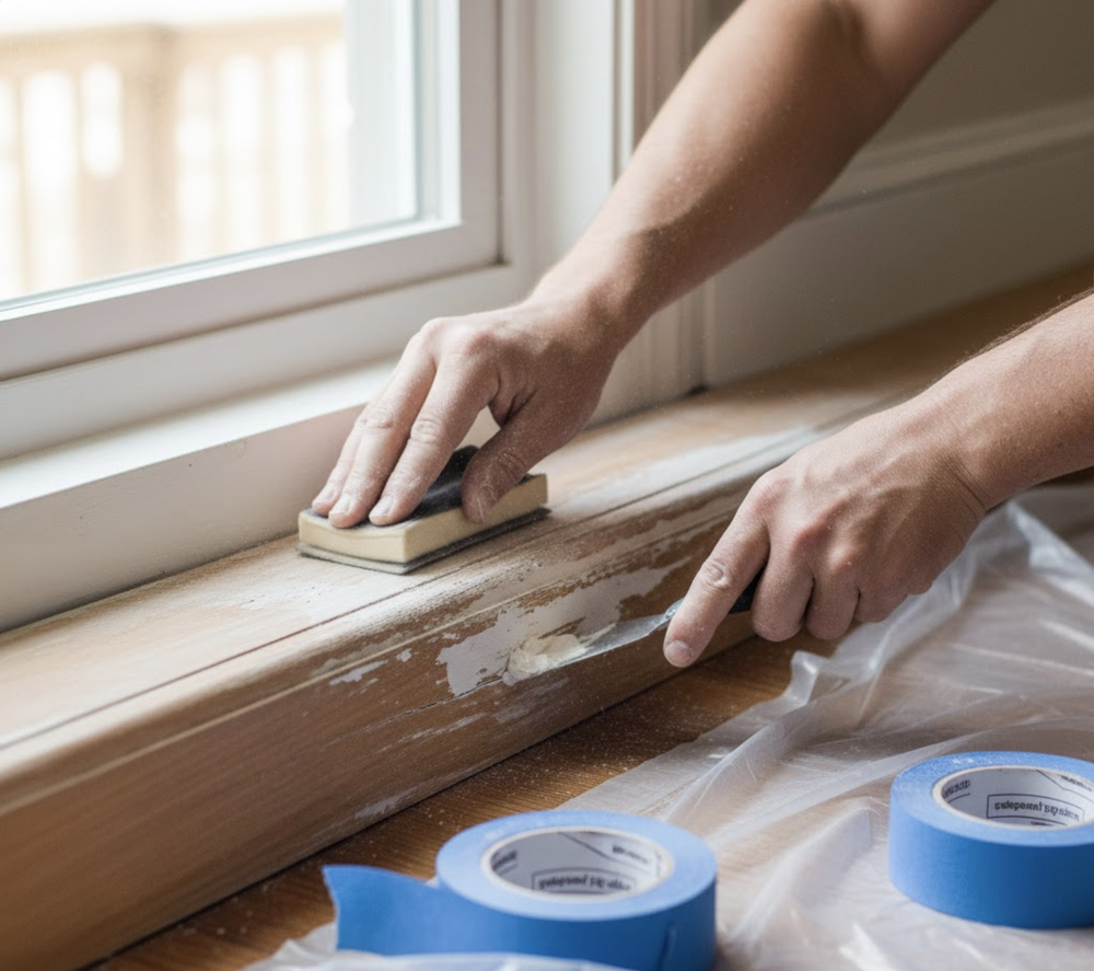 How To Prepare Woodwork For Painting