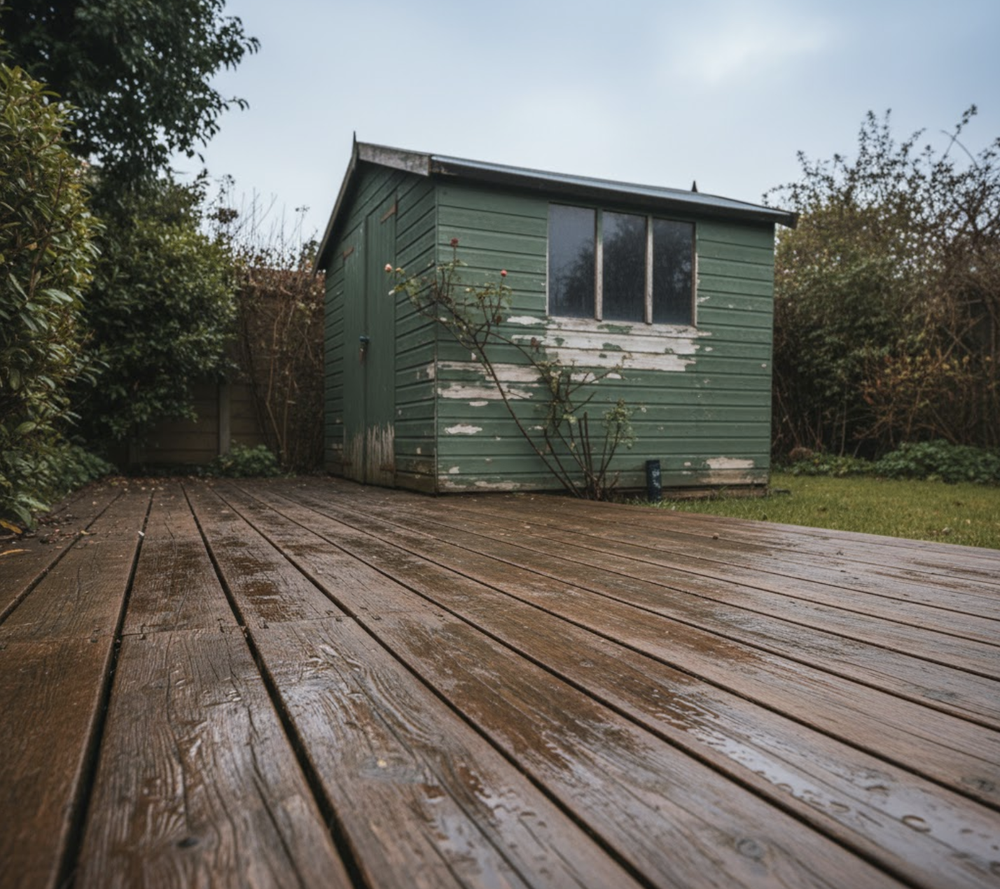 How To Maintain Your Decking And Shed Paint
