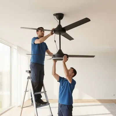 Smart Ceiling Fan Installation and Setup