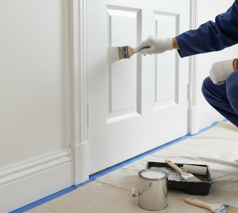 The Complete Guide To Painting Doors Skirting And Trim
