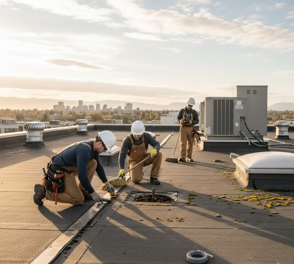Flat Roof Maintenance And Inspection