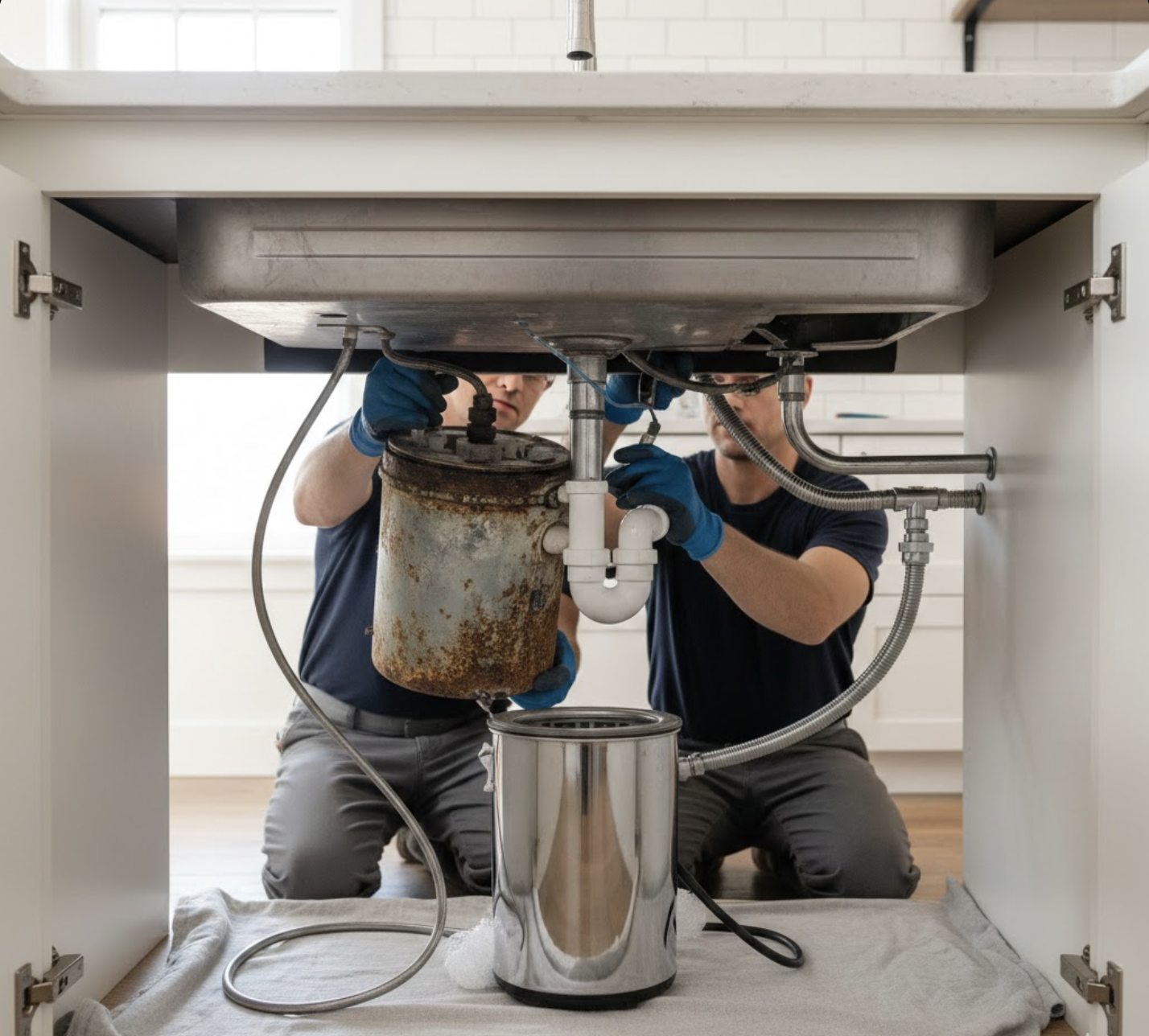 Waste Disposal Replacement | Expert Installation | JUSTHIRE