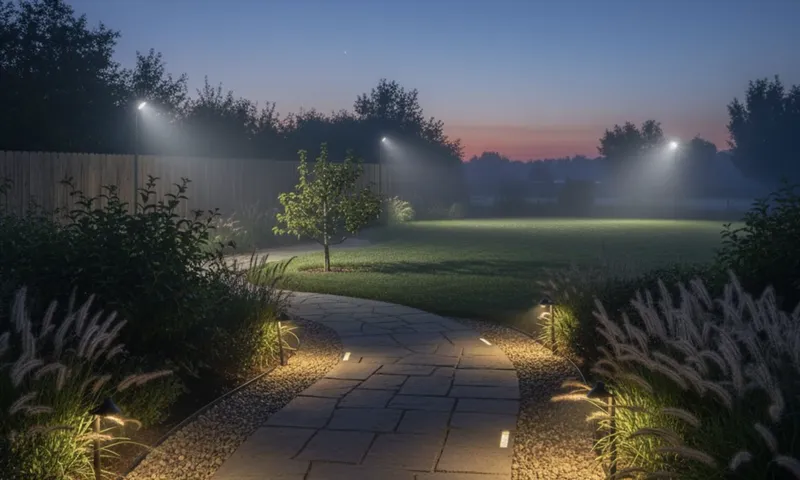 Pathway and Security Garden Lighting
