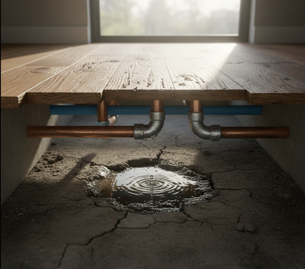 How To Detect A Leak Under Your Floor