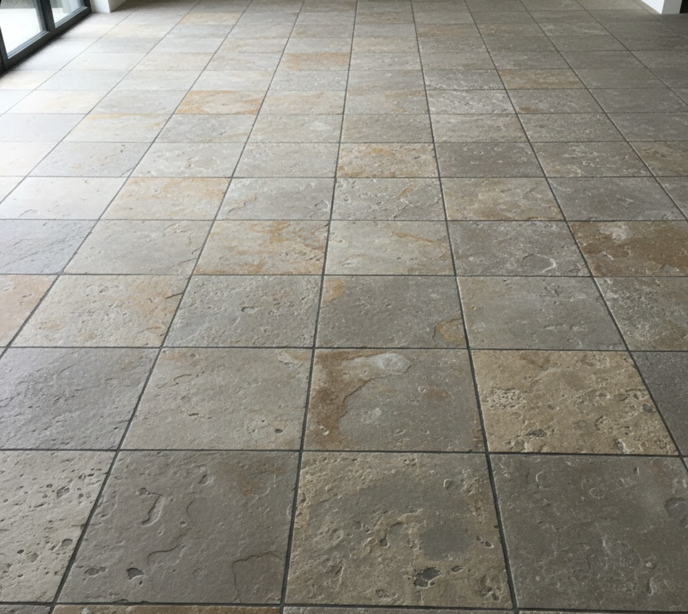 Stone Floor Tiling