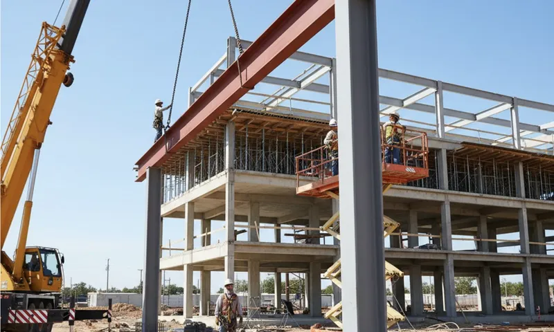 Beam & Column Installation