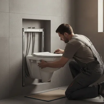 How to Install a Wall-Hung Toilet