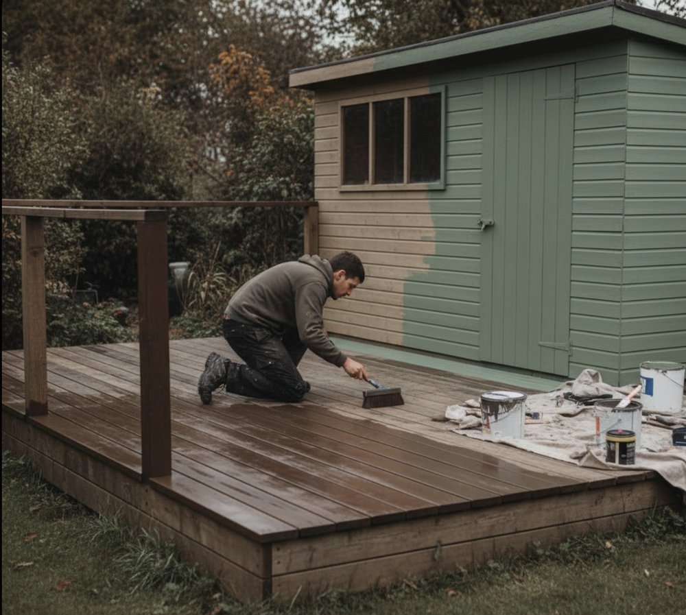 Decking Shed Painting A Complete Guide