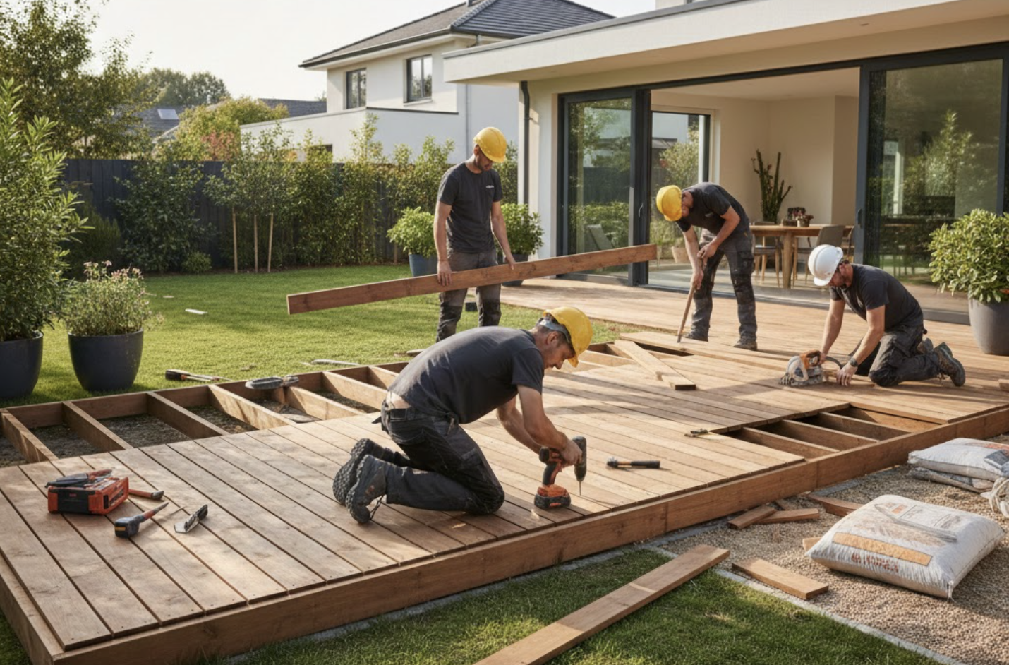 Decking Installation Services Explained | JUSTHIRE