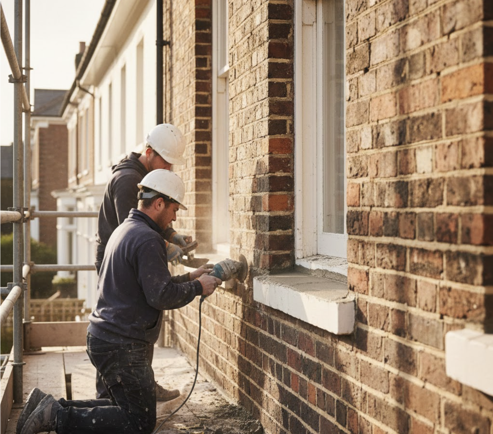 Repointing Mortar Repairs