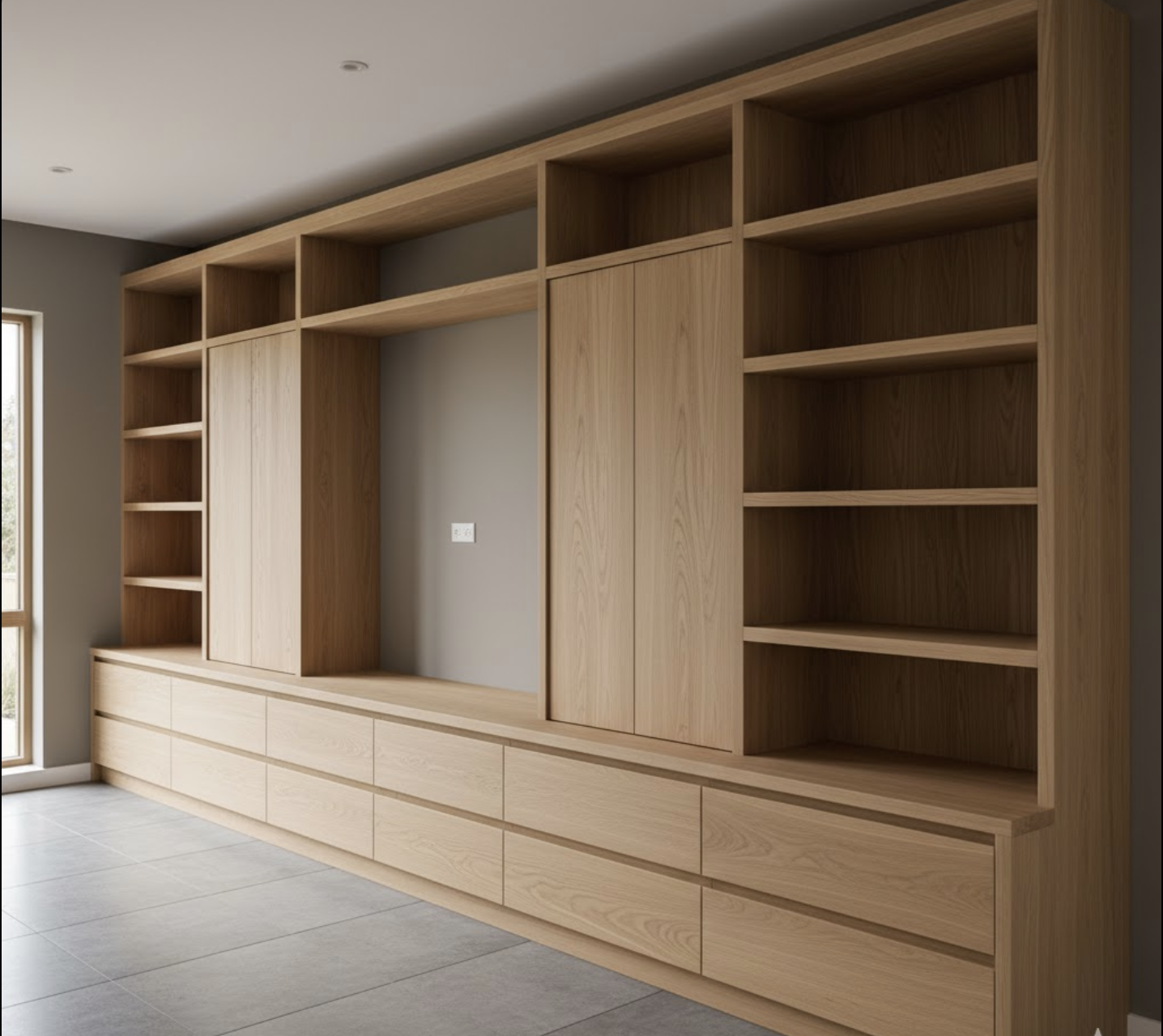 Custom Shelving & Wall Units | JUSTHIRE
