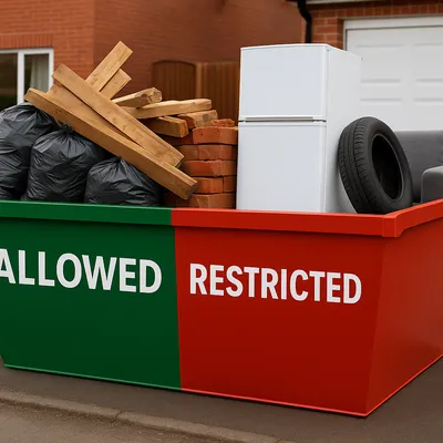 What You Can and Cannot Put in a Skip?  | JustHire
