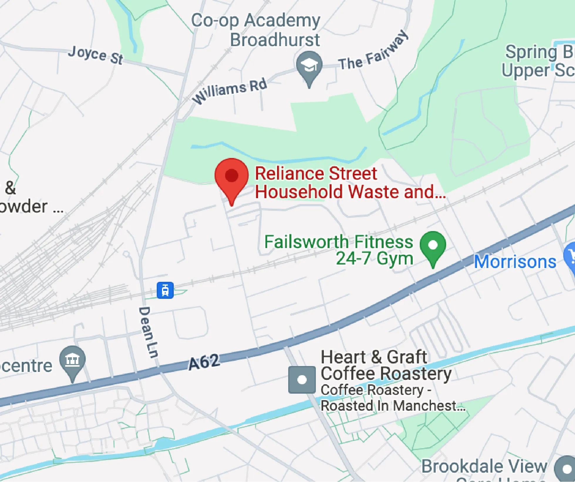 Reliance Street Household Waste Recycling Centre