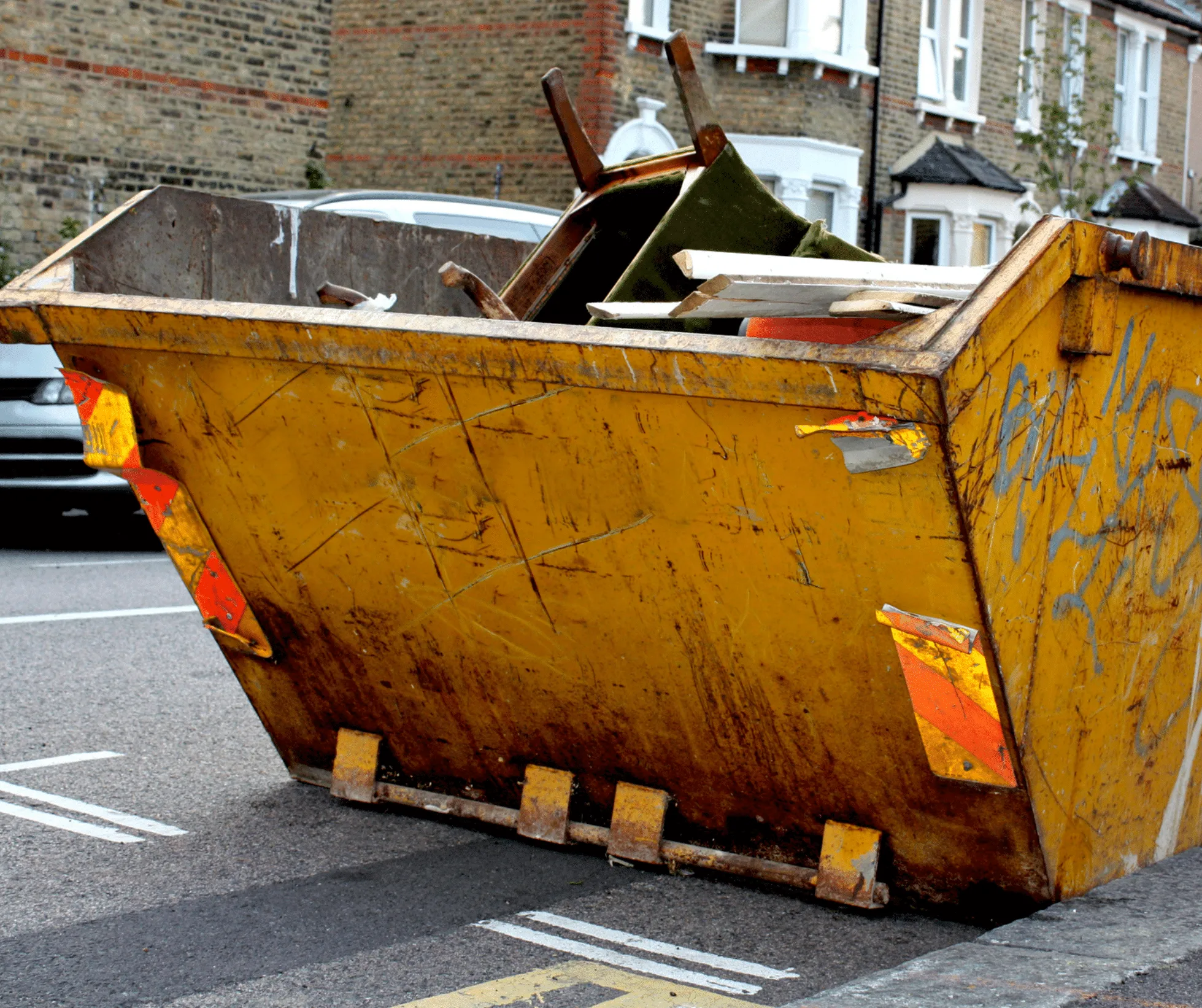 Can Batteries be put in a Skip?