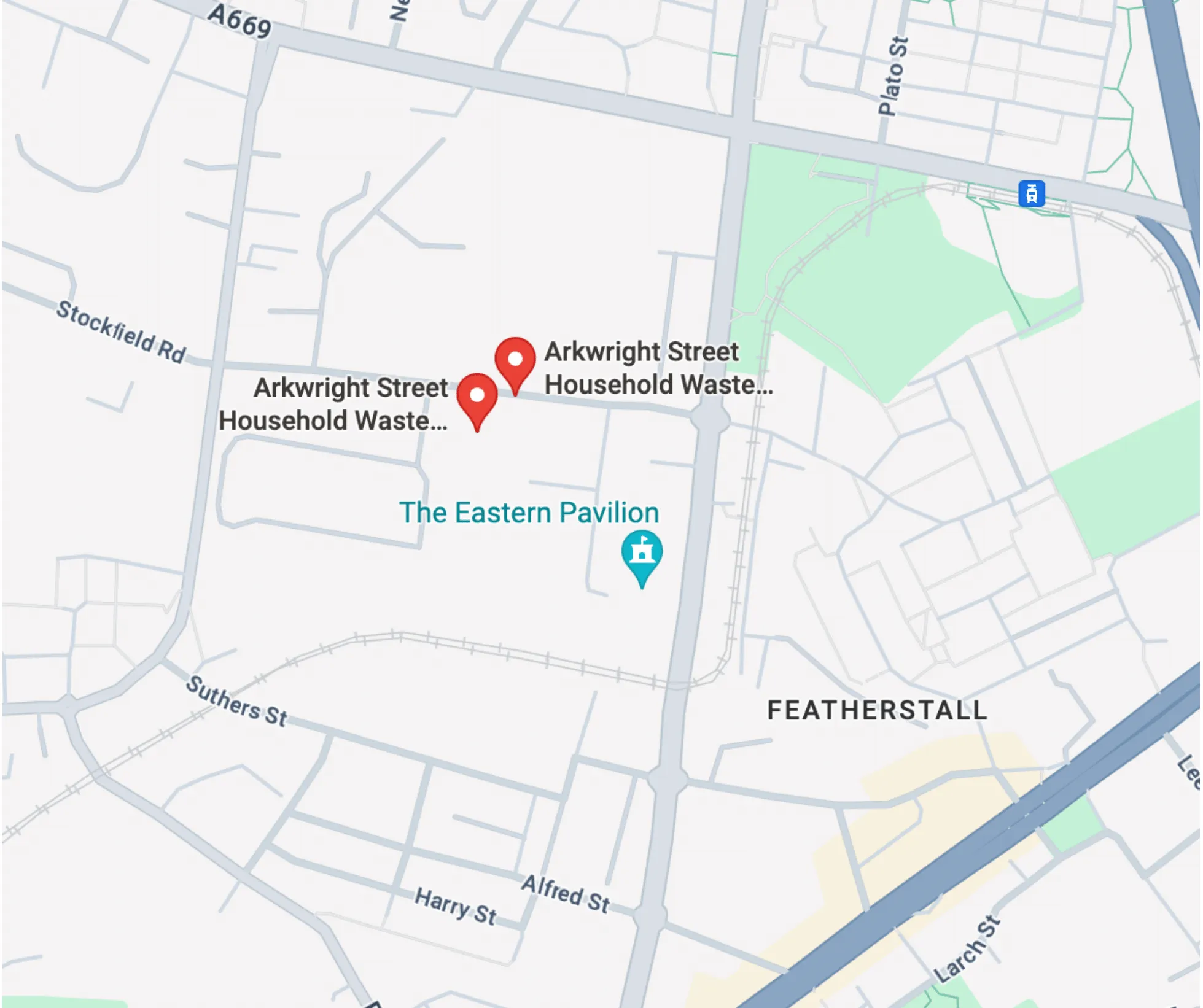 Arkwright Street Household Waste Recycling Centre