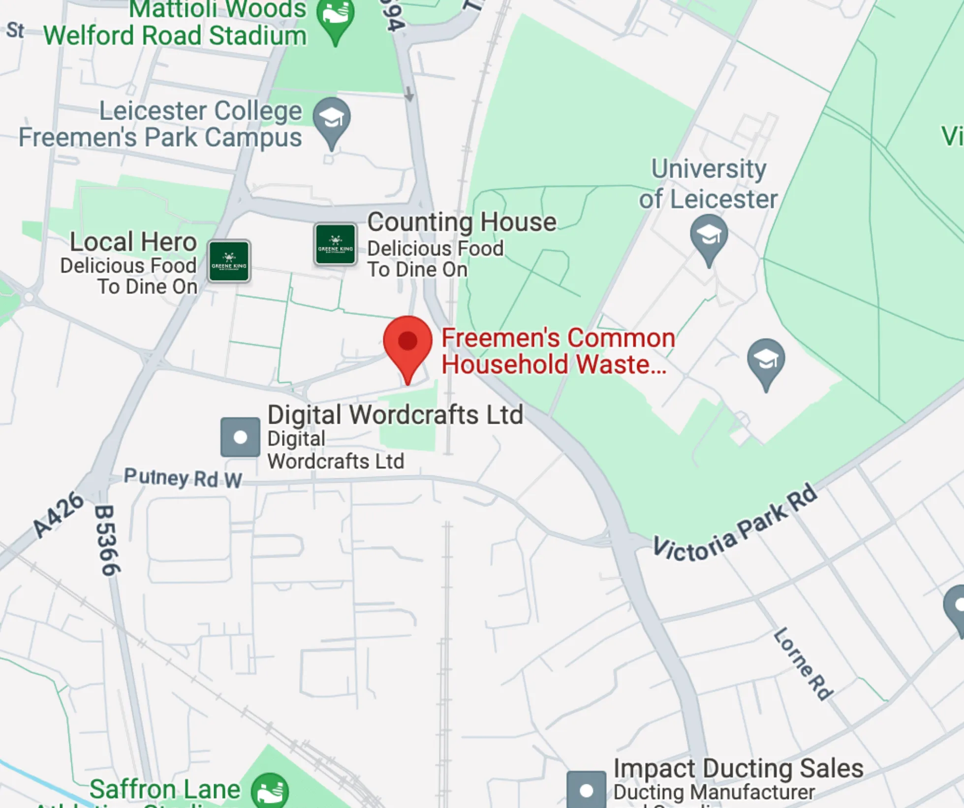 Freemen's Common Recycling Centre