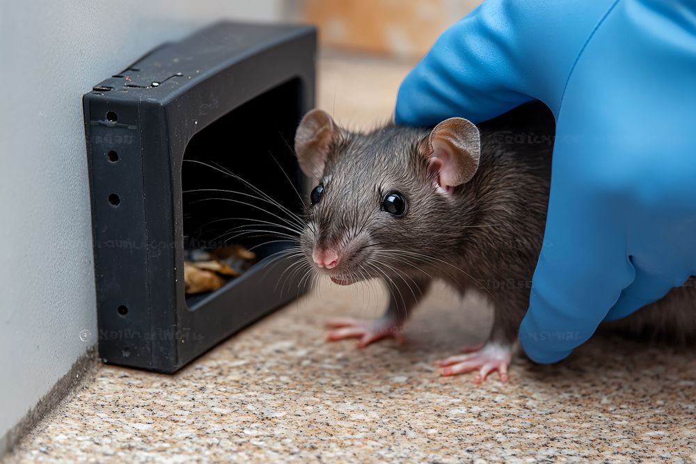 Pest Expert Traps Rat Black Cage Pest Prevention