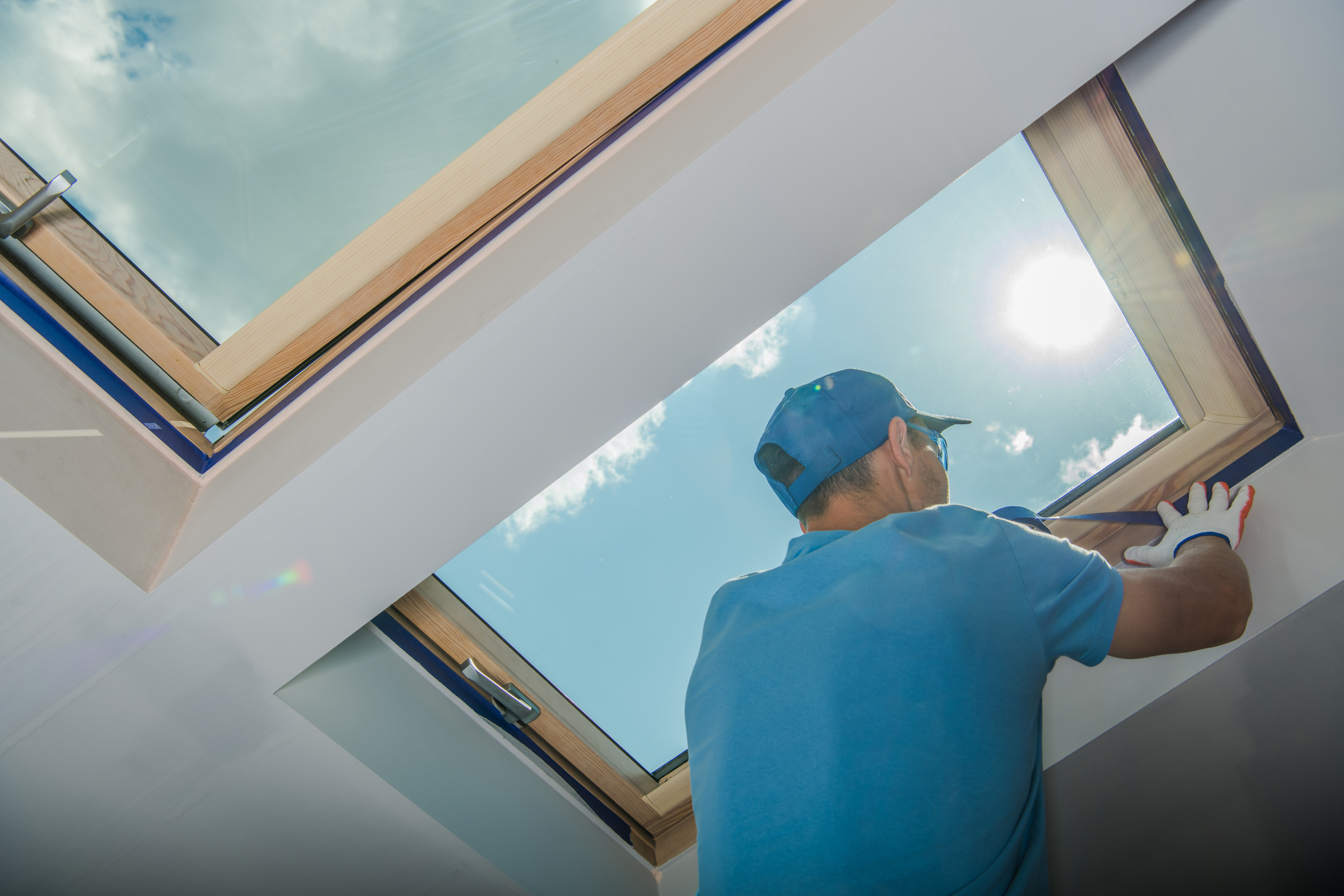 View of Skylight Maintenance | JUSTHIRE