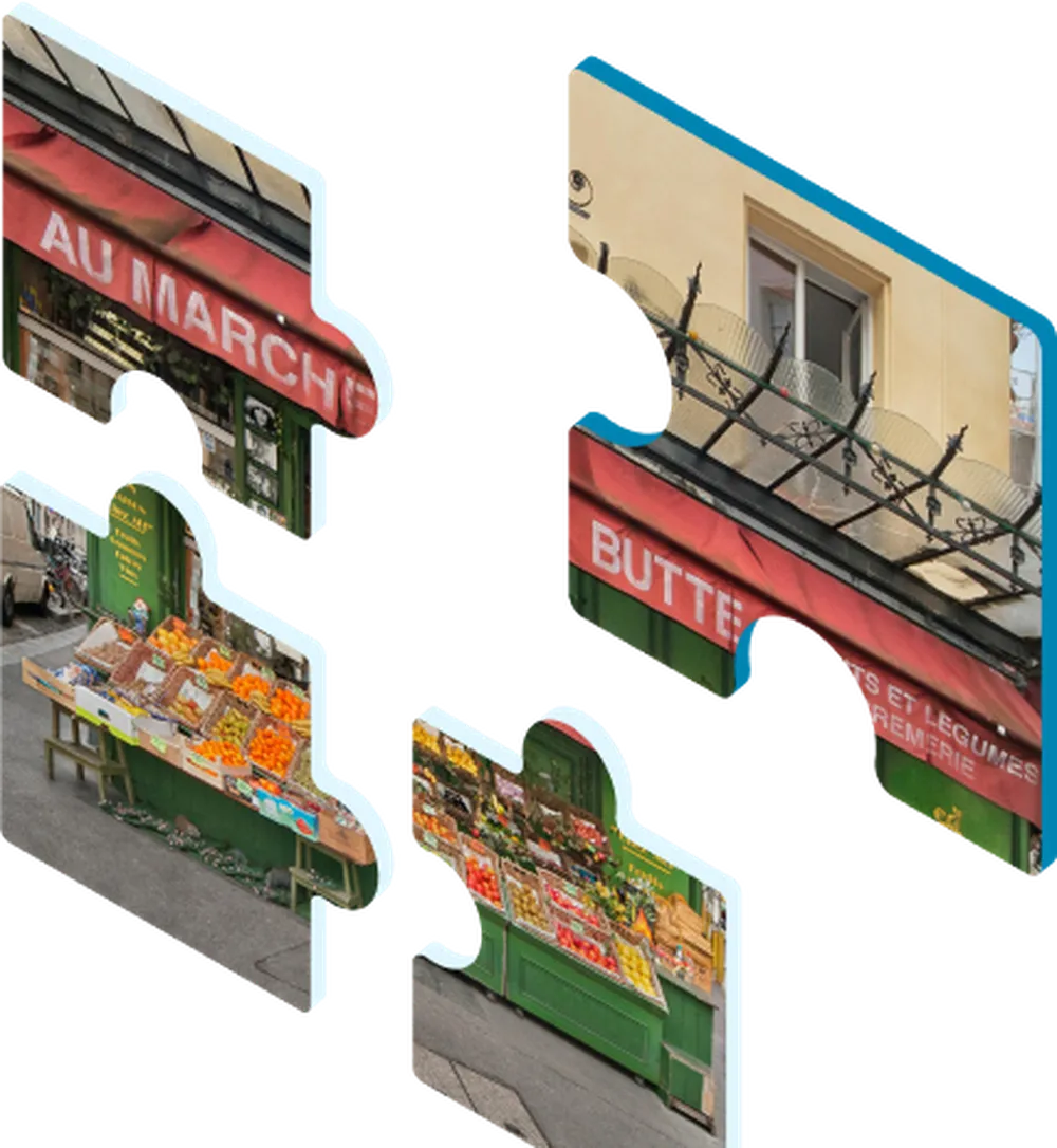 Pièces de puzzle qui s’assemblent, illustrant qu’est-ce qu’un club deal immobilier et comment fonctionne-t-il