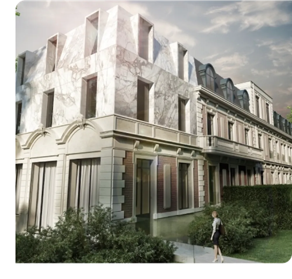 Façade d’un immeuble résidentiel illustrant comment souscrire à une SCPI en ligne