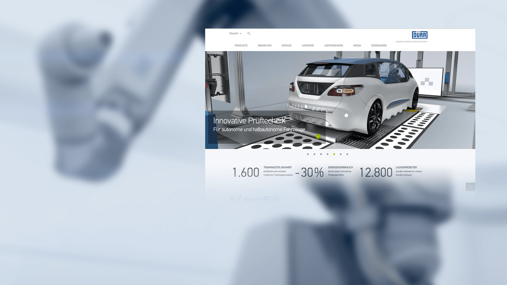 Dürr präsentiert sich neu PIA UDG UDG