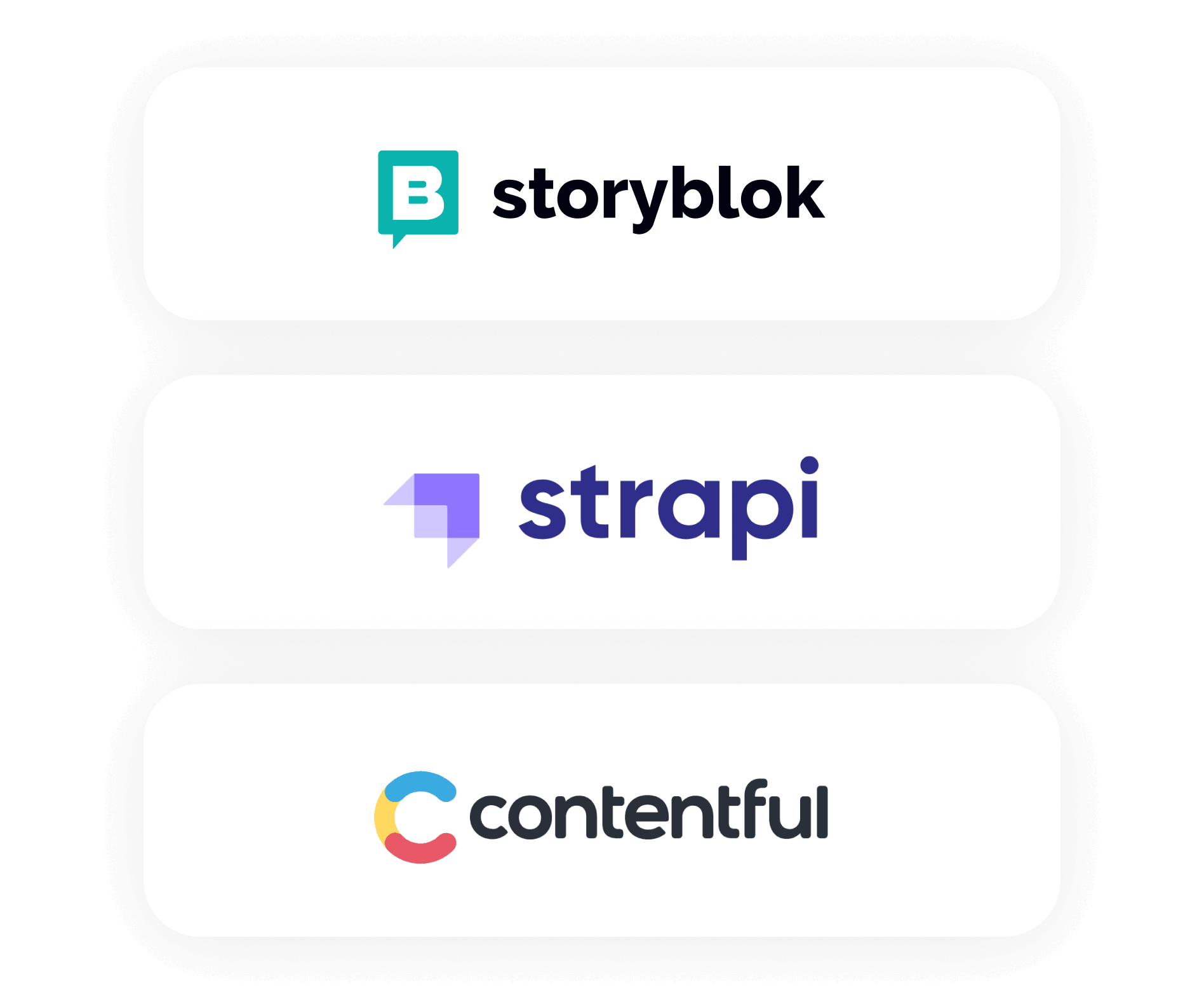 headless cms logos