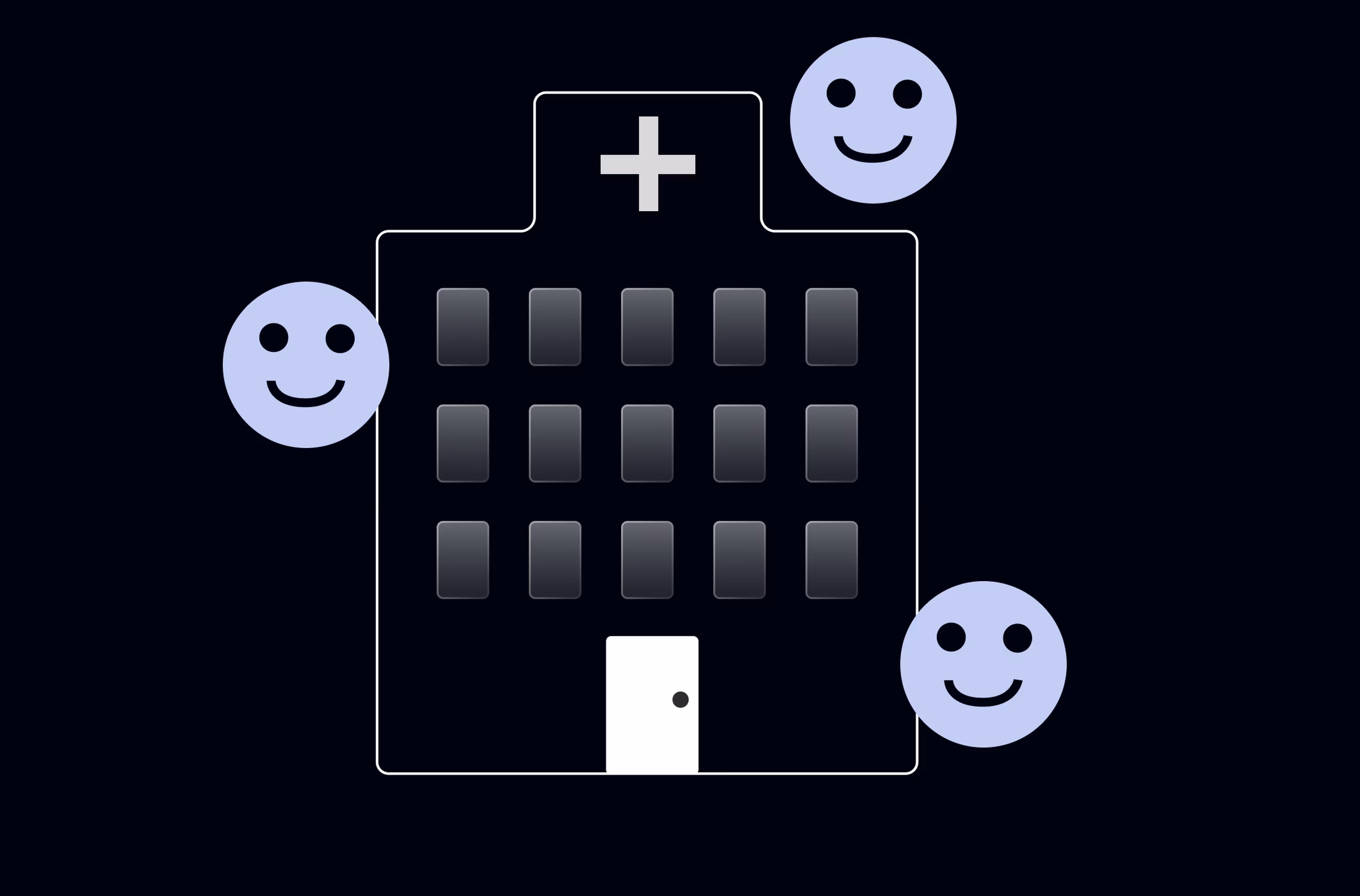 Care for the nurse Hospital Grafik