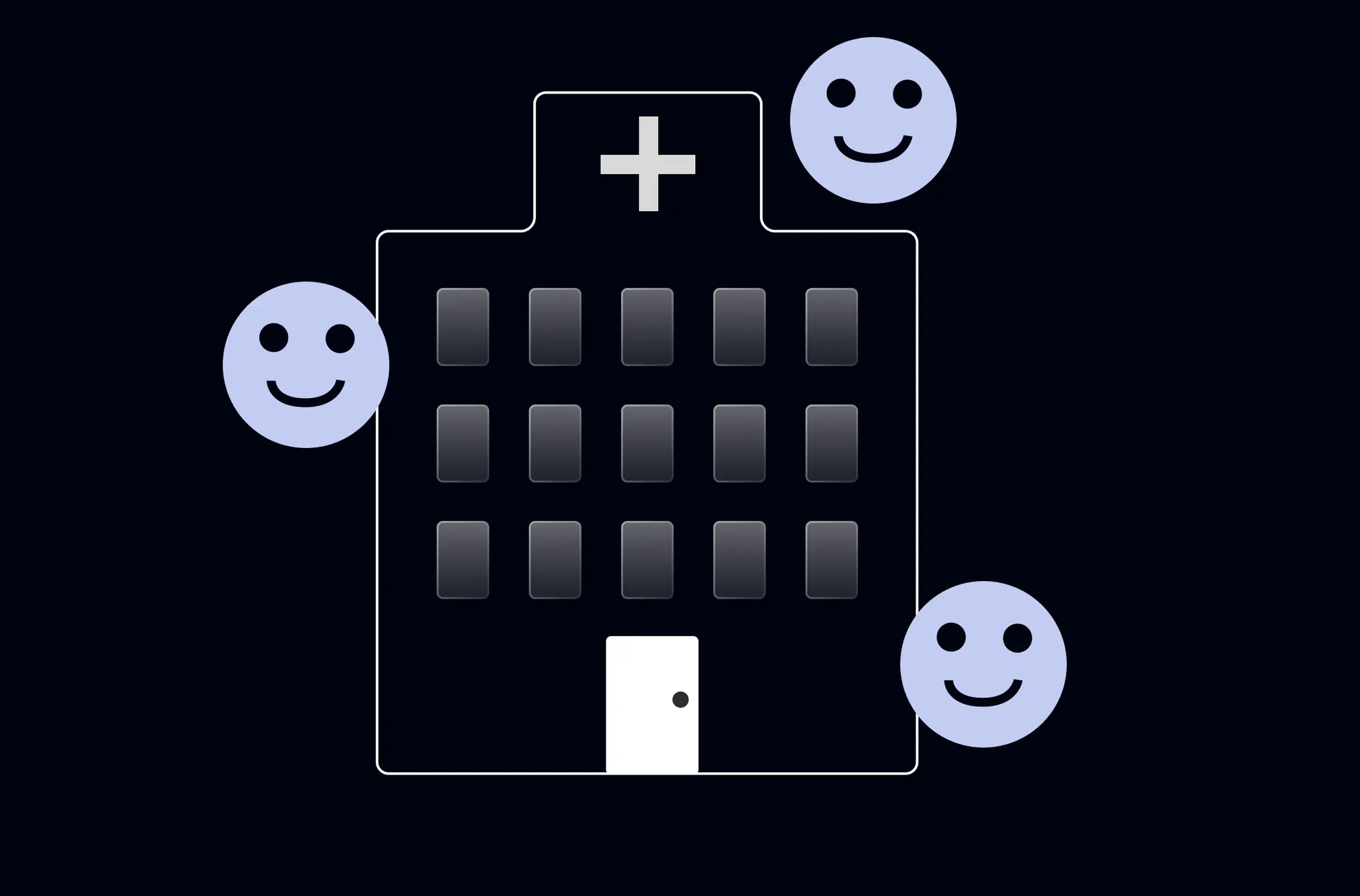 Care for the nurse Hospital Grafik