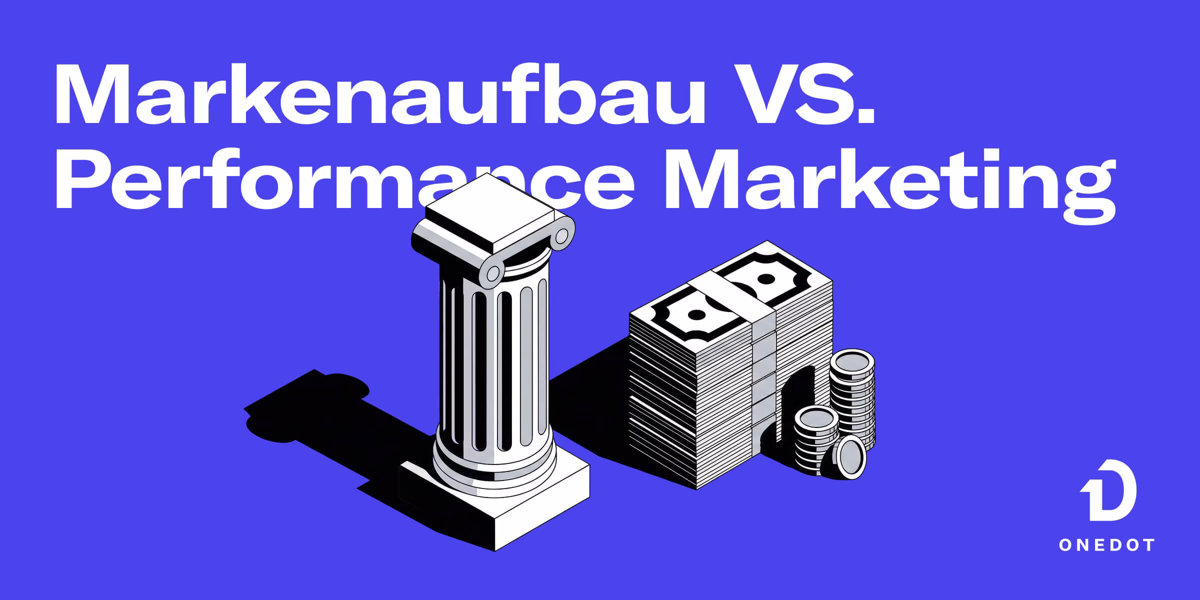 Marke vs. Performance Titelgrafik Landscape