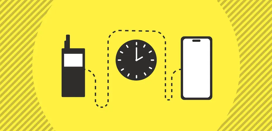 History of mobile UX Design Titelbild Landscape