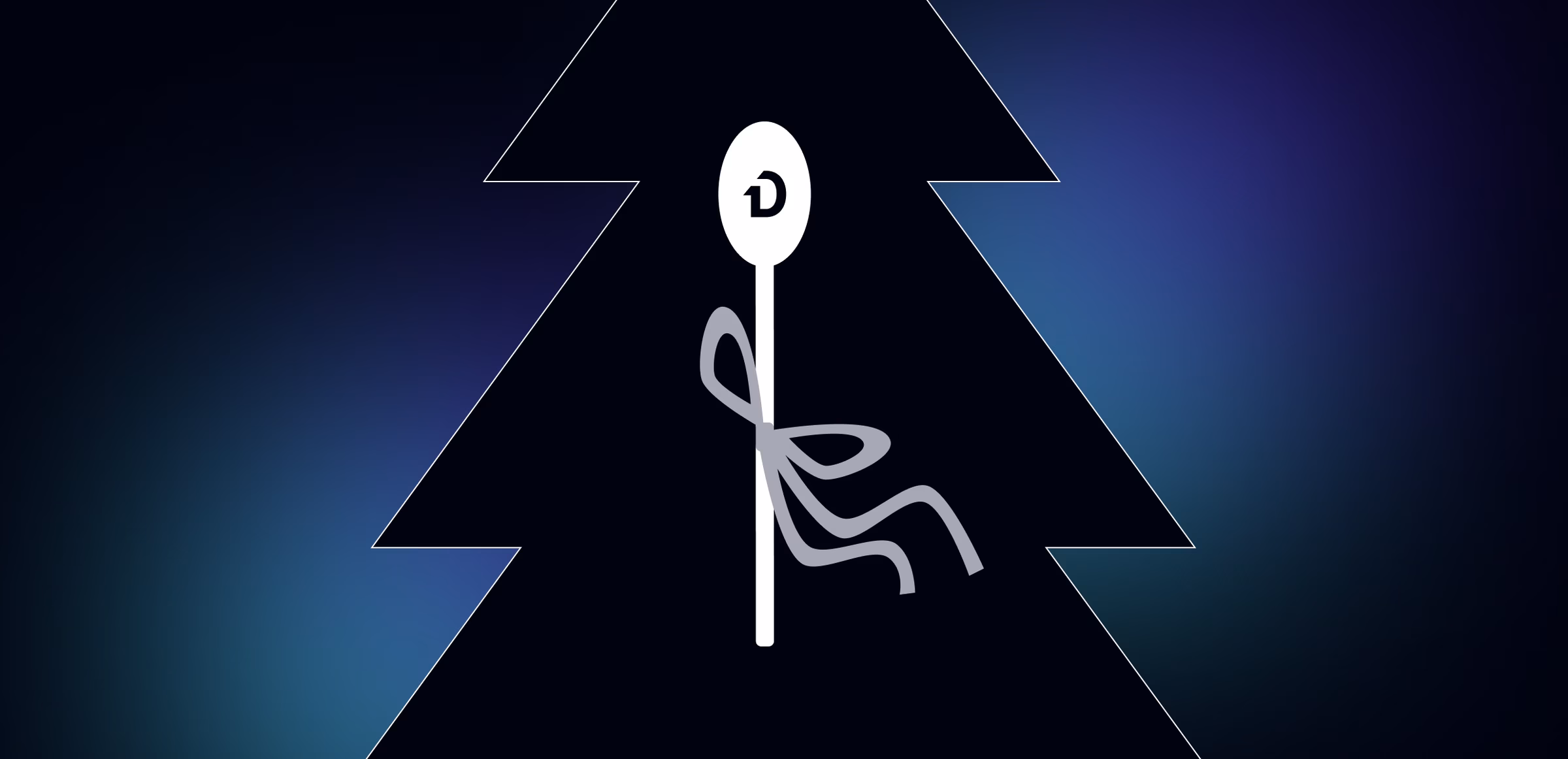Weihnachtsgruss Grafik Landscape