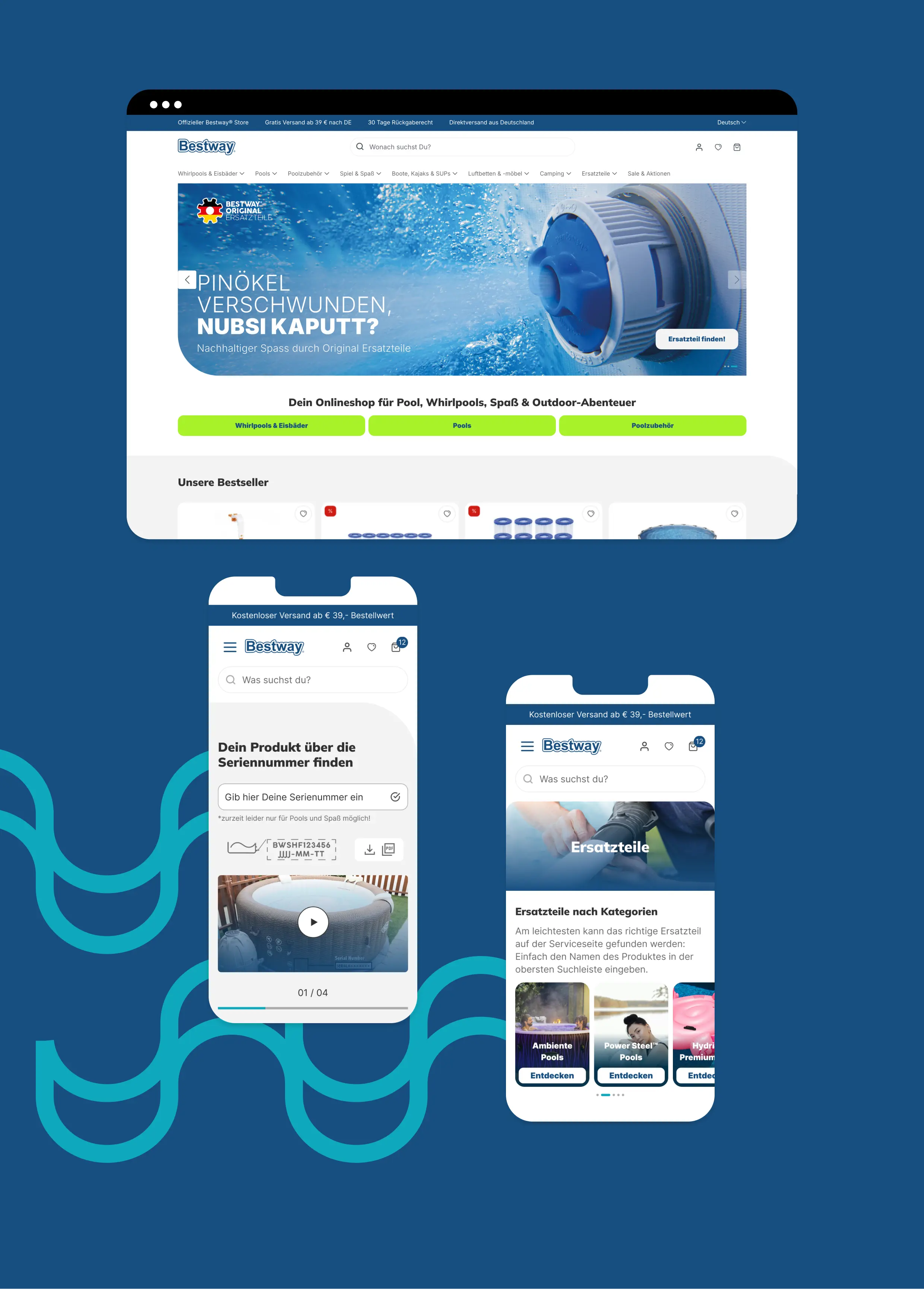 Bestway Screens