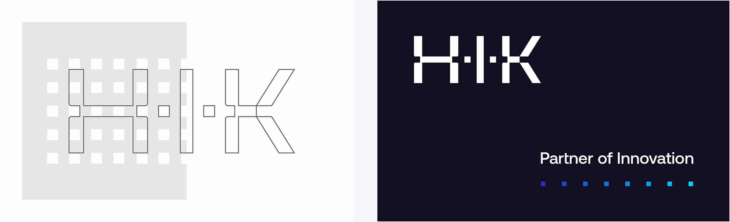 Bildcollage Logo Design HIK