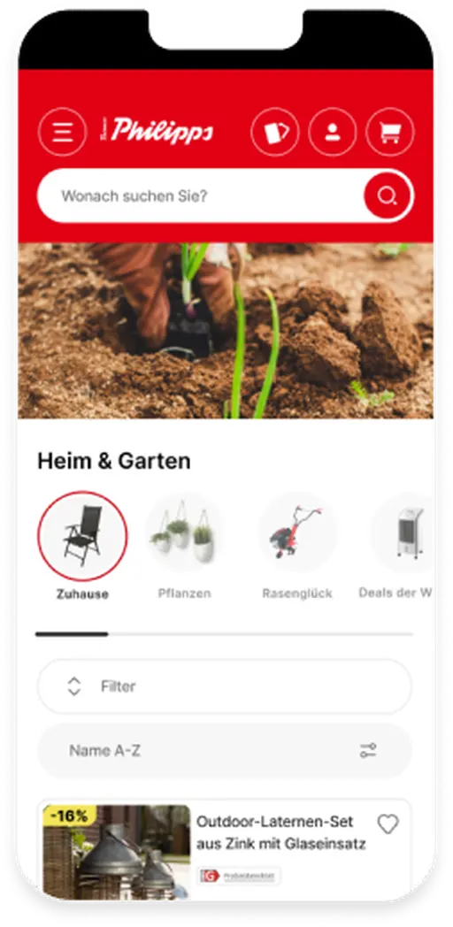 Mobile Mockup Thomas Philipps