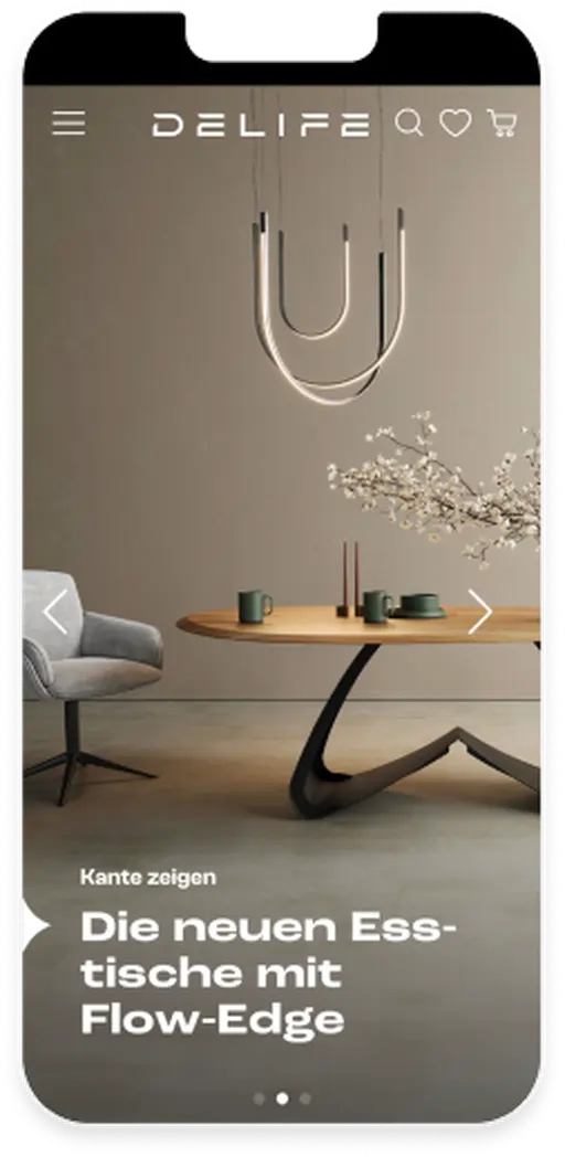 Mobile Mockup Delife