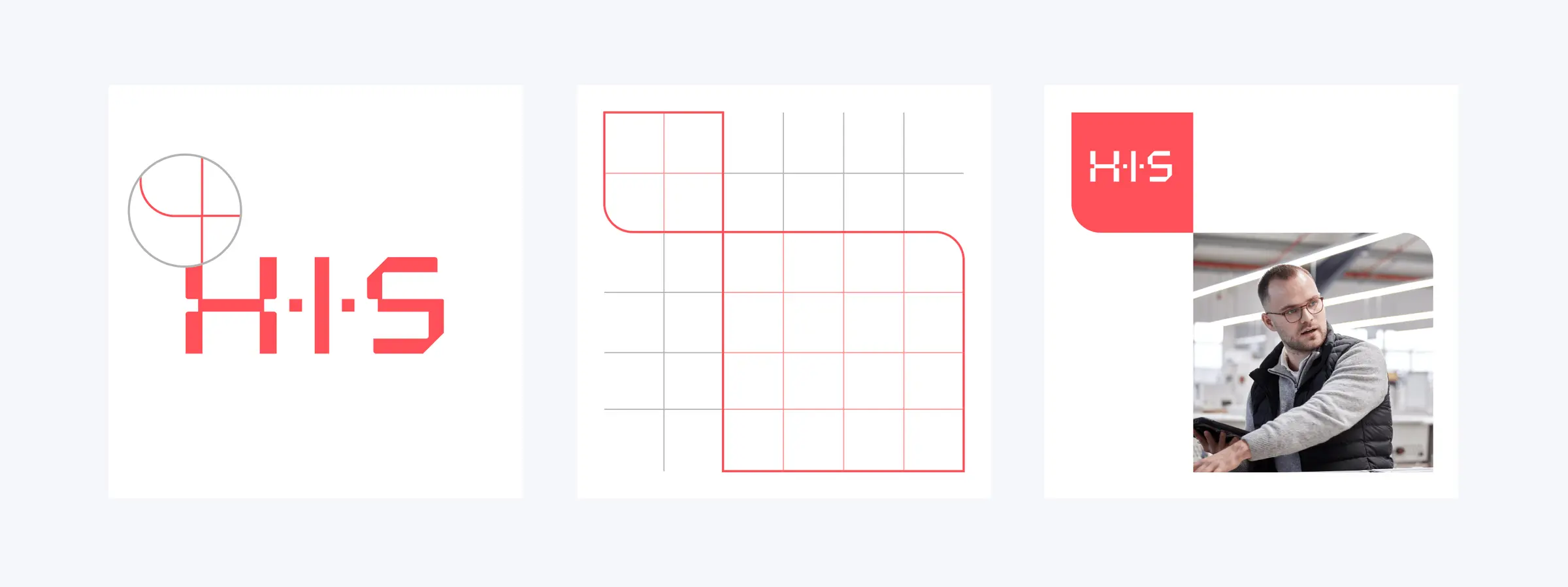 Corporate Design Logo Keyvisual HIS Case Study