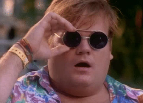 GIF Person öffnet Sonnenbrille