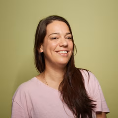 Quadratisches Portraitfoto von Katrin Beckenbach