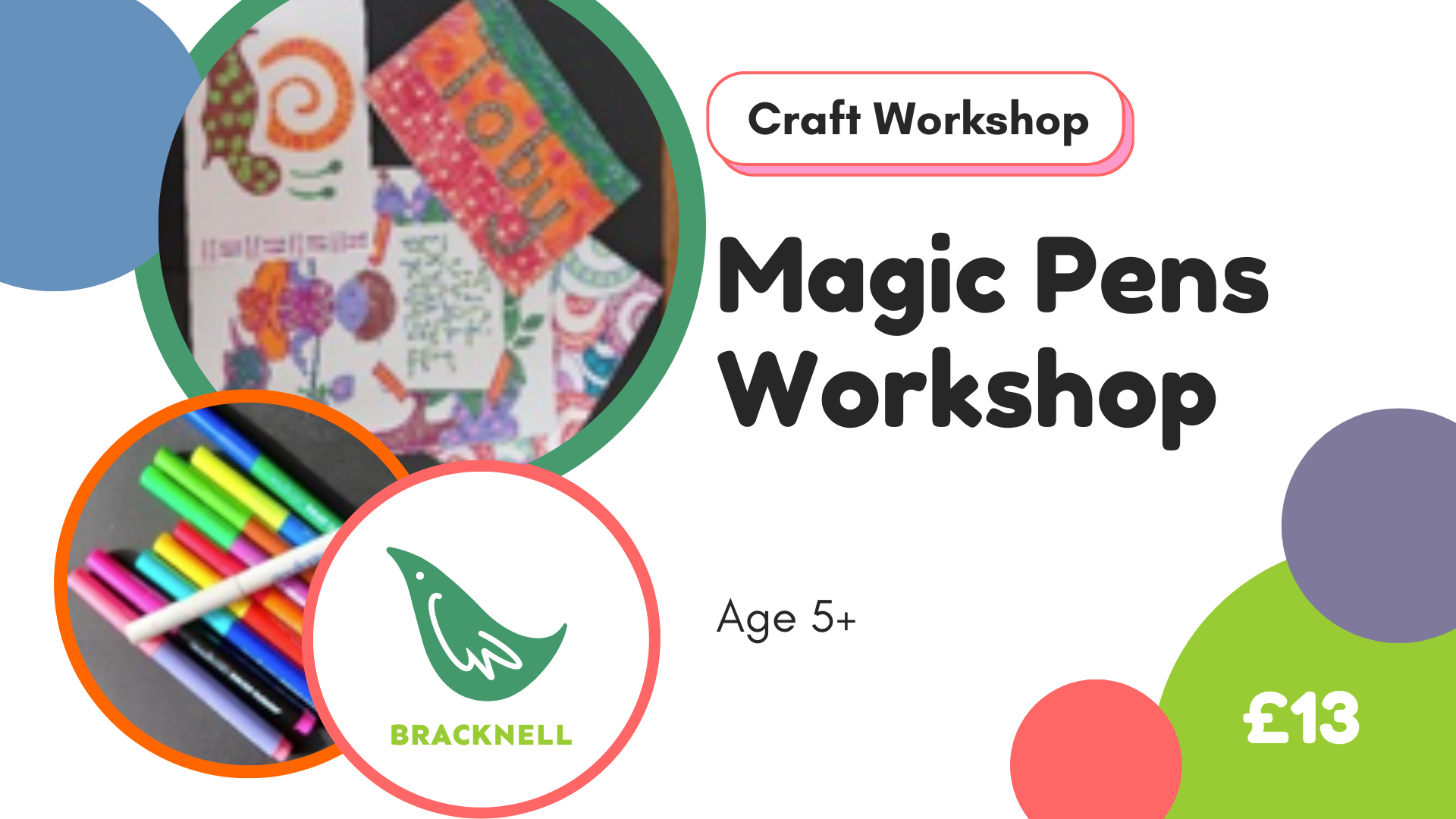 Events Magic Pen With Adi In Bracknell Craft Coop